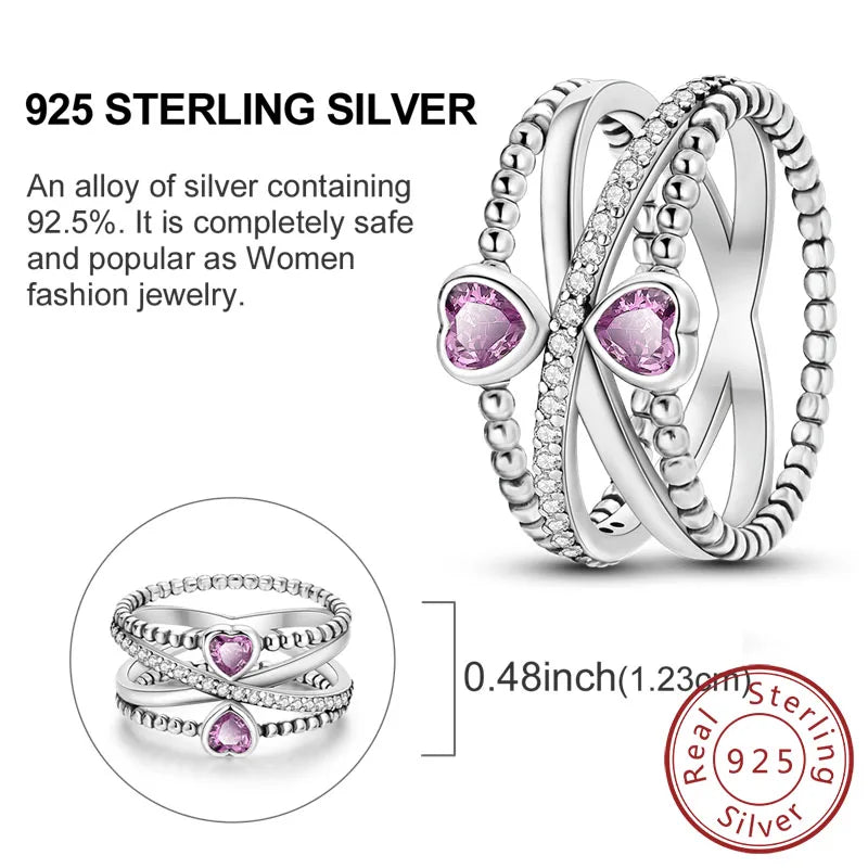 Luxora Sterling Silver Bow Ring