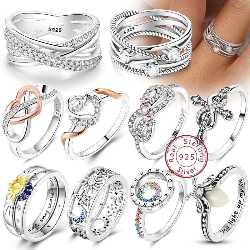 Luxora Sterling Silver Bow Ring