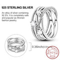 Luxora Sterling Silver Bow Ring