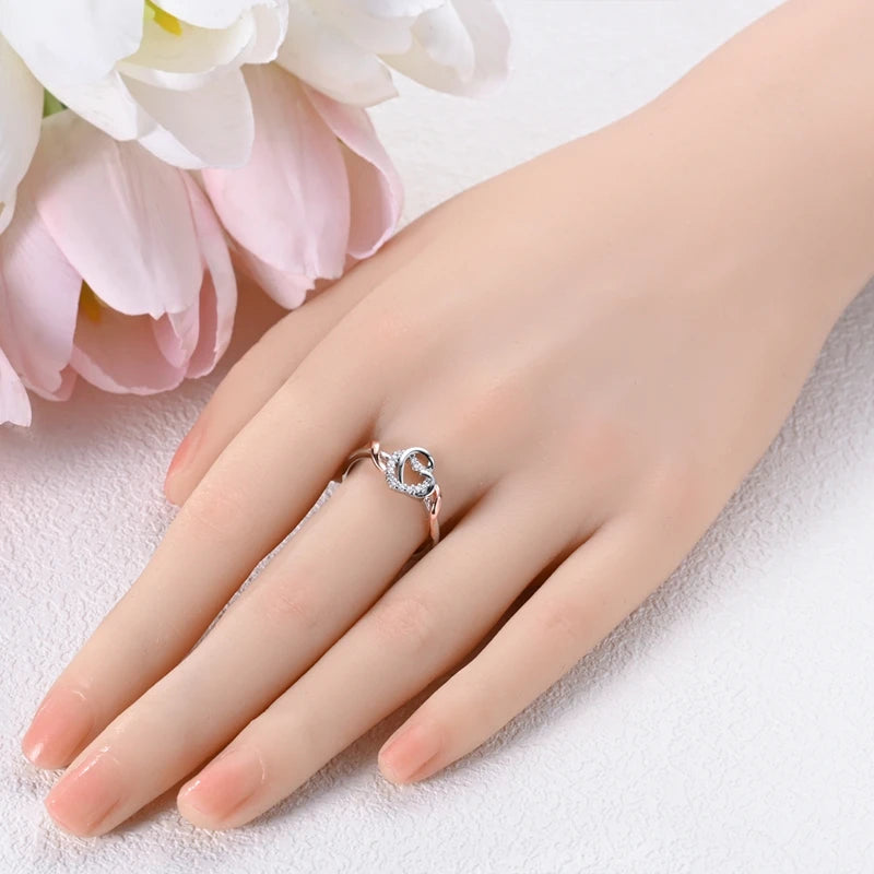 Luxora Sterling Silver Bow Ring