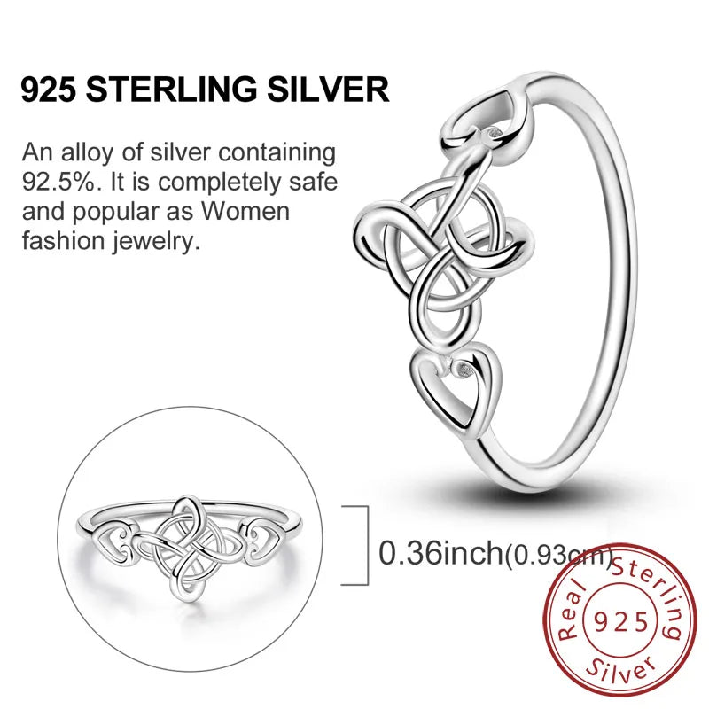 Luxora Sterling Silver Bow Ring