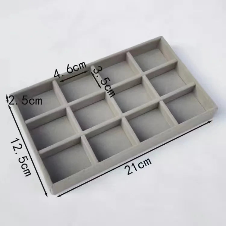 Luxora Velvet Jewelry Organizer Tray