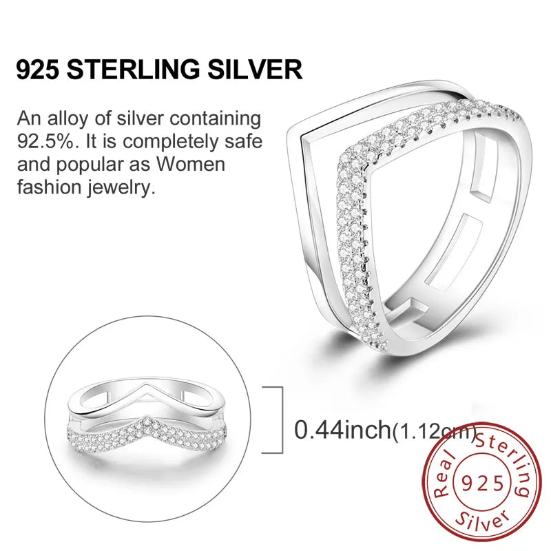 Luxora Sterling Silver Bow Ring