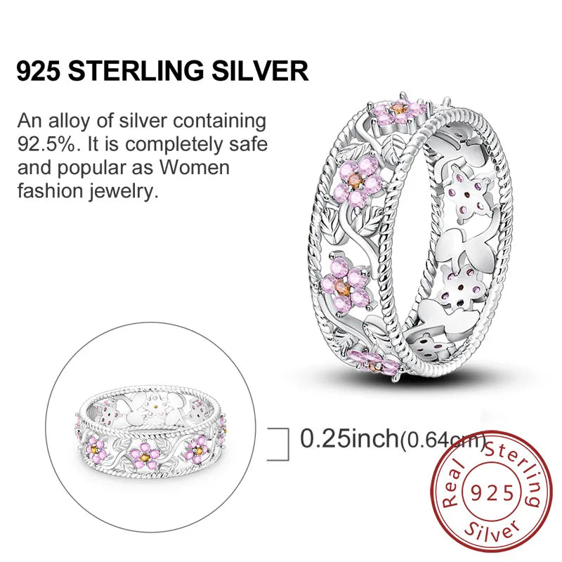 Luxora Sterling Silver Bow Ring